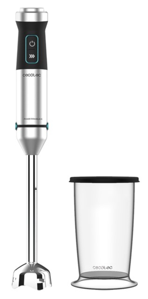 CECOTEC TITAN BL1500XL INOX - Batidora de Mano 1500W