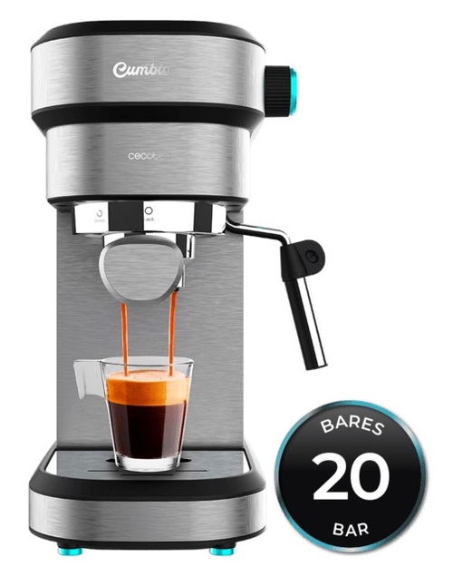 CECOTEC CAFELIZZIA 890 Gris - Cafetera Express 1350W