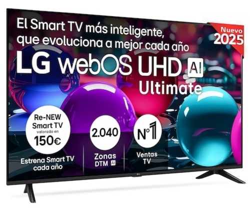 LG 65UA73006LA Negro - TV 65" UHD 4K Smart TV