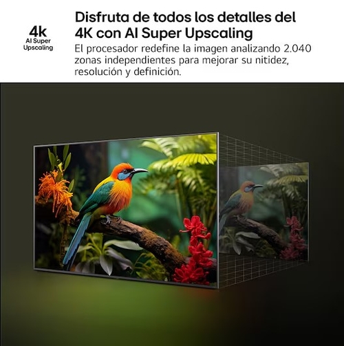 LG 65UA73006LA Negro - TV 65" UHD 4K Smart TV