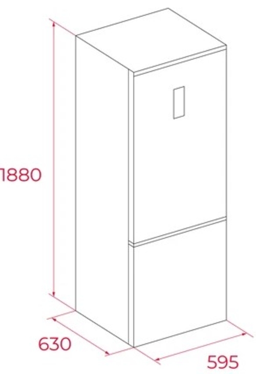 TEKA RBF 44630 SS INOX - Frigorífico Combi No Frost