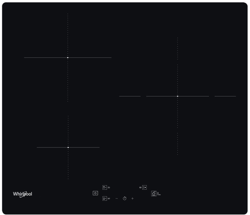 WHIRLPOOL WS Q1160 NE Negro - Vitrocerámica de Inducción 60CM