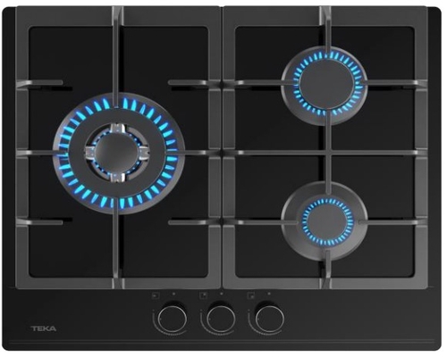 TEKA GBC 63110 KBN Negro - Placa de Gas 60CM Gas Natural