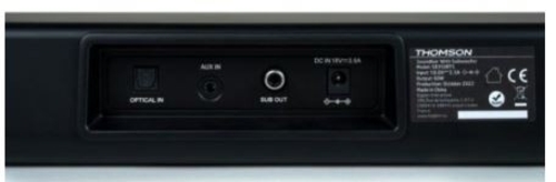 THOMSON SB350BTS Negro - Barra de Sonido 300W