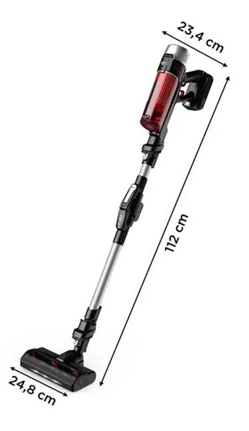 ROWENTA RH2077SB Rojo-Negro - Aspiradora de Escoba 200W