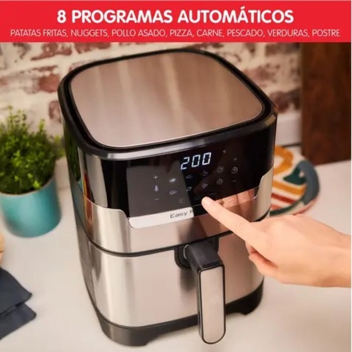 MOULINEX EZ505D10 INOX - Freidora de Aire 1400W 4.2L