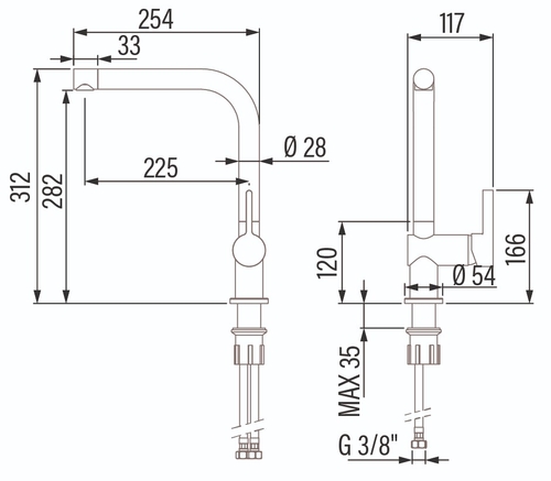 CATA CSA/D - Grifo Cromo