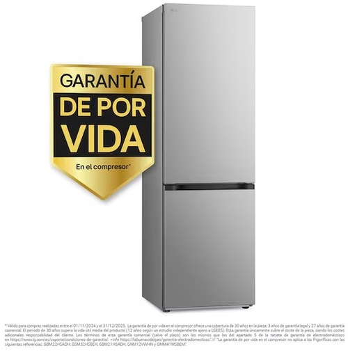 LG GBV3100EPY INOX - Frigorífico Combi No Frost