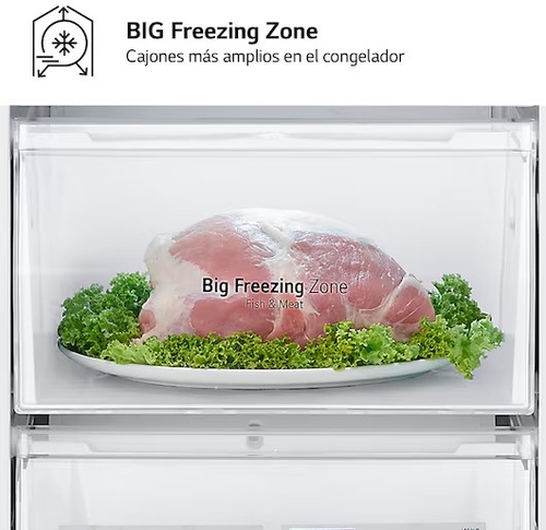 LG GBV3100CEP Negro Grafito - Frigorífico Combi No Frost