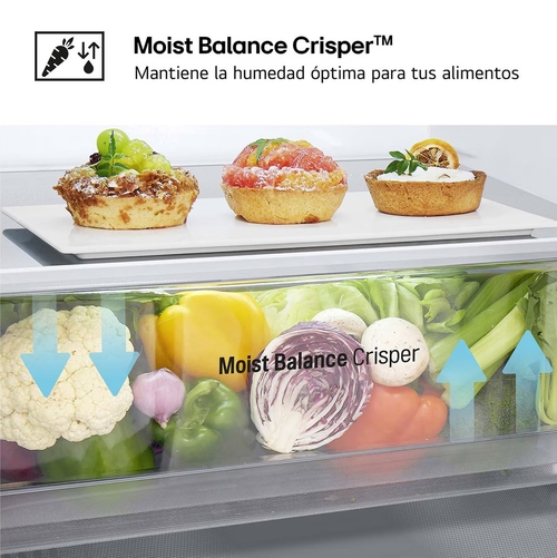 LG GBV3100CEP Negro Grafito - Frigorífico Combi No Frost