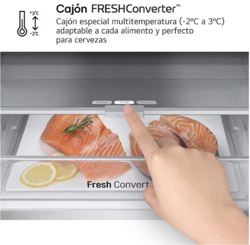 LG GBV7270ESW Blanco - Frigorífico Combi No Frost