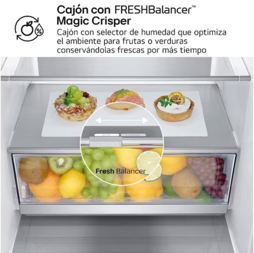 LG GBV7270ESW Blanco - Frigorífico Combi No Frost