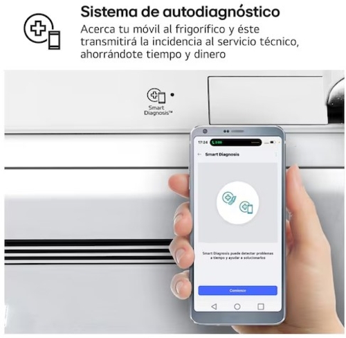 LG GBV7270ESW Blanco - Frigorífico Combi No Frost