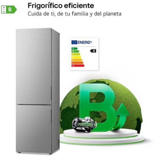 LG GBV22NCBPY INOX - Frigorífico Combi No Frost