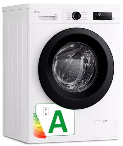 LG F4X1009NWK Blanco - Lavadora Carga Frontal 9KG 1400RPM