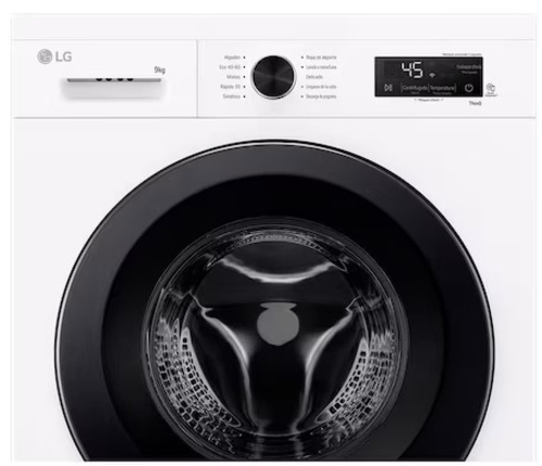 LG F4X1009NWK Blanco - Lavadora Carga Frontal 9KG 1400RPM