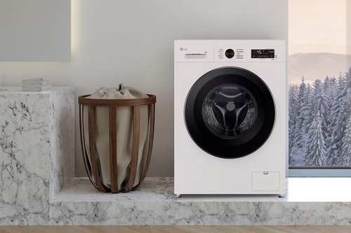 LG F4X1009NWK Blanco - Lavadora Carga Frontal 9KG 1400RPM