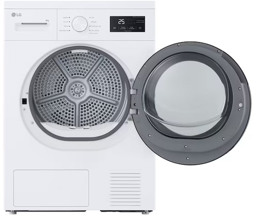 LG RHA1008NWK Blanco - Secadora Bomba de Calor 8KG 
