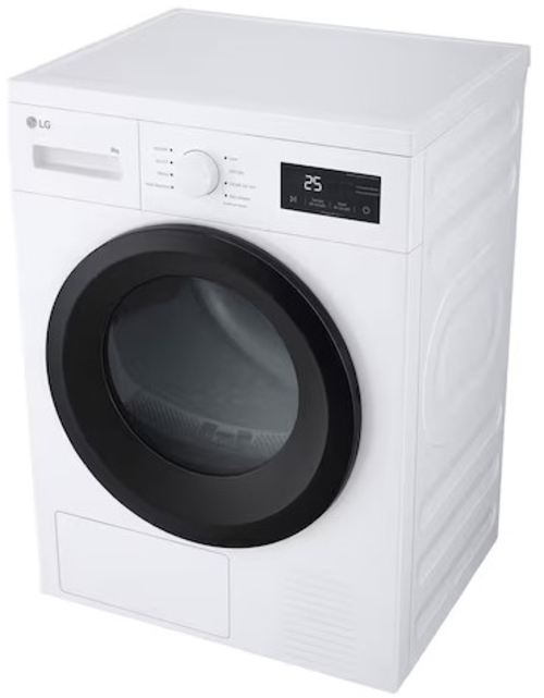LG RHA1008NWK Blanco - Secadora Bomba de Calor 8KG 
