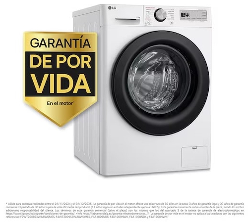 LG F4WR5011A6F Blanco - Lavadora Carga Frontal 11KG 1400RPM