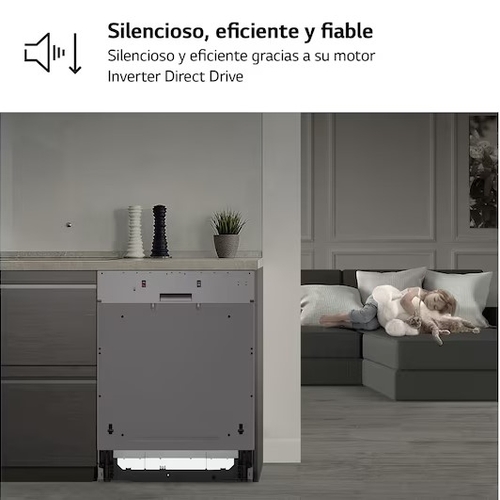 LG DB243TX Integrable - Lavavajillas 60CM 14 Servicios