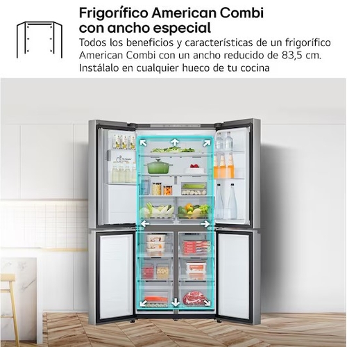 LG GML861PYPE INOX - Frigorífico Side by Side No Frost