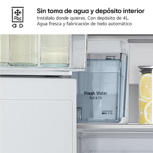 LG GML861PYPE INOX - Frigorífico Side by Side No Frost