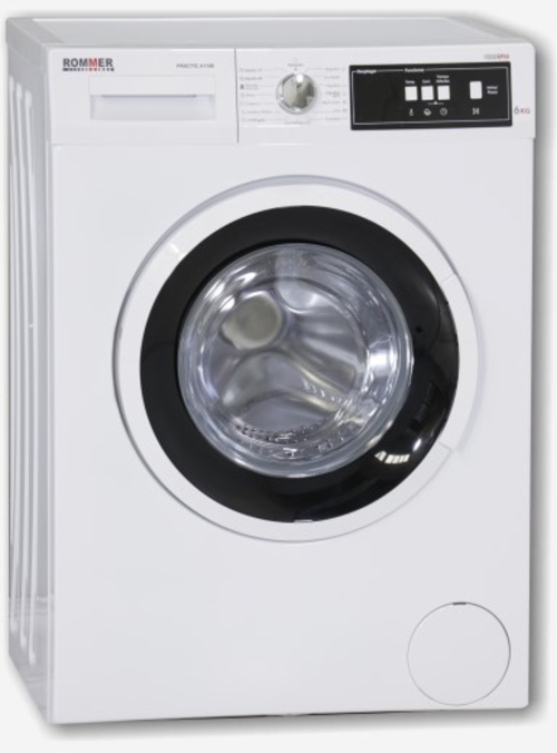 ROMMER PRACTIC A1106 Blanco - Lavadora Carga Frontal 6KG 1000RPM