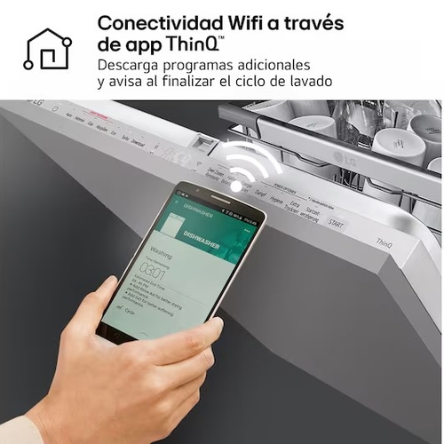 LG DB476TXS Integrable - Lavavajillas 60CM 14 Servicios