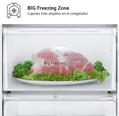 LG GBV21NCDSW Blanco - Frigorífico Combi No Frost