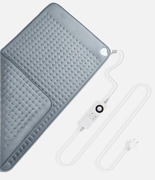 ABRILA BUSTILLO Gris - Almohadilla Eléctrica 100W 85x45cm