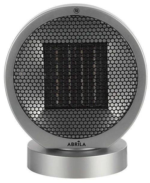 ABRILA CERÁMICO PTC POMELO Negro-Plata - Termoventilador 2000W