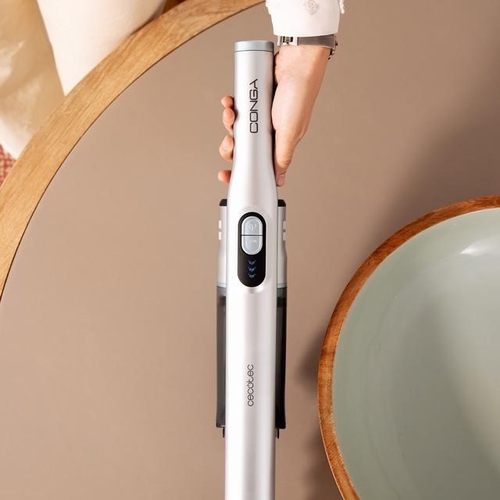 CECOTEC CONGA ROCKSTAR MICRO ESSENTIAL Gris - Aspiradora de Mano 13kPa