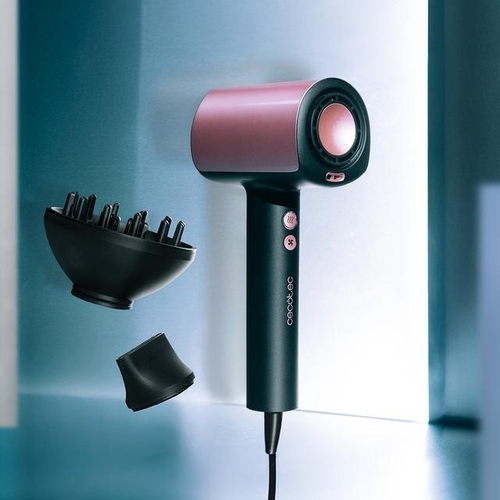 CECOTEC DRYGLAM NANO PLASMA Negro-Rosa - Secador 1600RPM