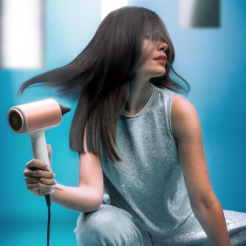 CECOTEC DRYGLAM NANO PLASMA Negro-Rosa - Secador 1600RPM