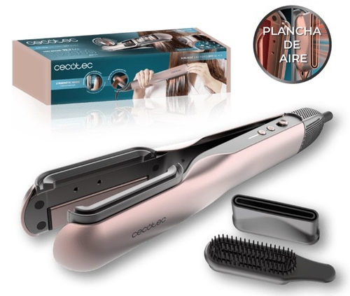 CECOTEC AIRLISSE 2IN1 FORCEDRY  Negro-Rosa - Plancha de Pelo Cerámica
