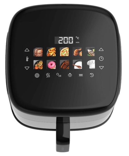 CECOTEC CECOFRY&GRILL SMOKIN'PRIME 8500 Negro - Freidora de Aire 2300W 8.5 L