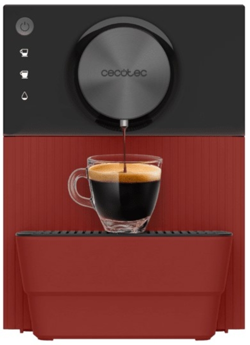 CECOTEC CREMMAET CUBE Rojo - Cafetera Superautomática 1350W