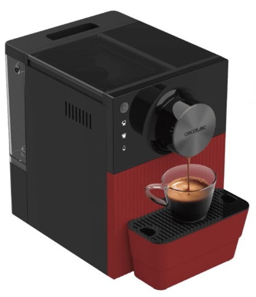 CECOTEC CREMMAET CUBE Rojo - Cafetera Superautomática 1350W
