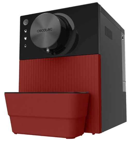 CECOTEC CREMMAET CUBE Rojo - Cafetera Superautomática 1350W