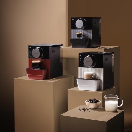 CECOTEC CREMMAET CUBE Rojo - Cafetera Superautomática 1350W