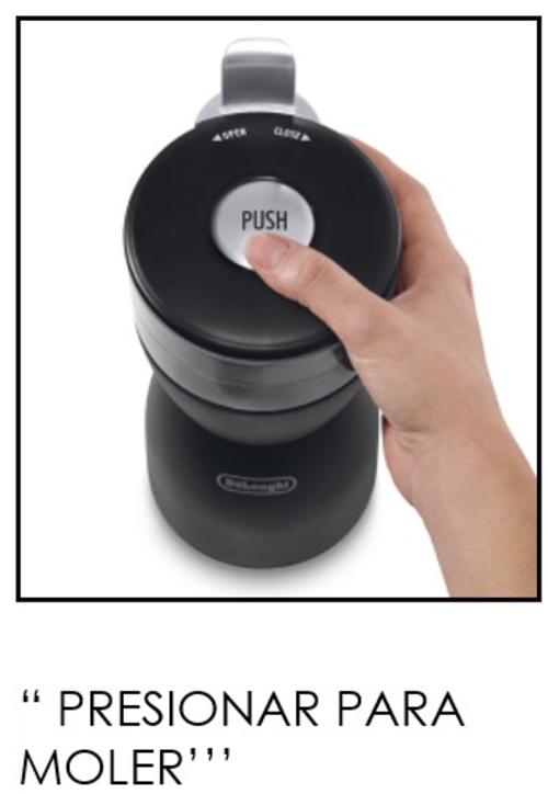 DELONGHI DEDICA STYLE EC685 Negro - Cafetera Express 1450W + MOLINILLO CAFE KG200