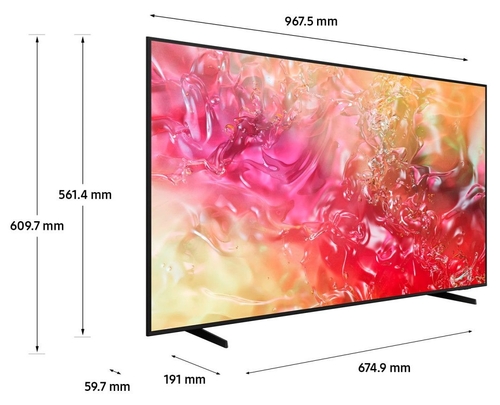 SAMSUNG UE43DU7170U Negro - TV 43" 4K UHD Smart TV