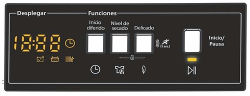 ROMMER Secadora SOLE-PLUS 9 Blanco - Secadora Bomba de Calor 9KG