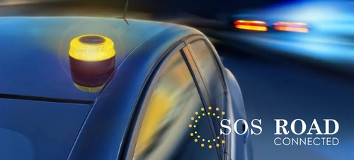 sos road V 16  Negro - Baliza de Emergencia DGT 3.0