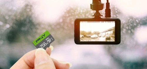 PNY ELITE MICROSDXC FLASH - Tarjeta de Memoria 256GB + Adaptador