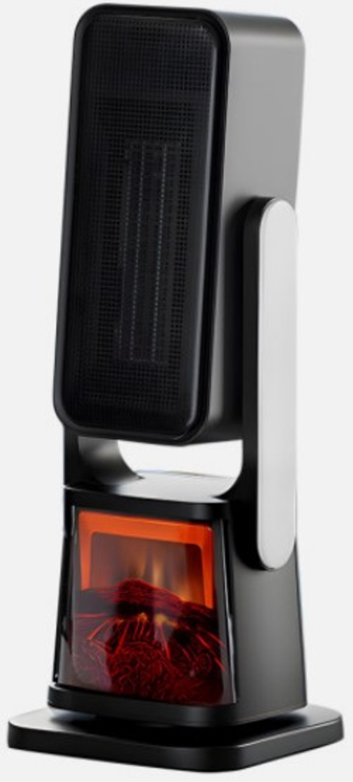 ABRILA CERÁMICO PTC SIMONETA Blanc Torre Negro - Termoventilador 2000W