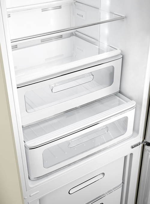 SMEG FAB32RCR6 Crema - Frigorífico Combi No Frost