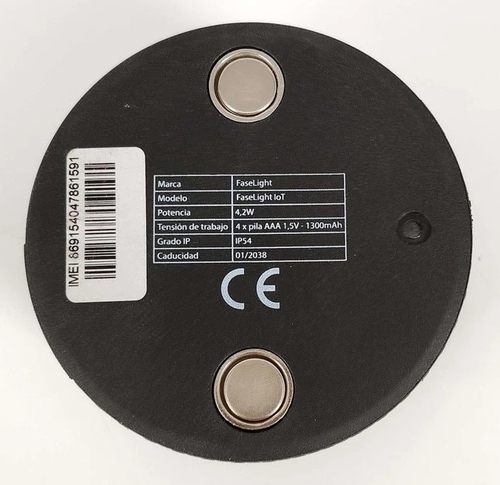 WOTTOLINE V16 FASELIGHT Negro - Baliza de Emergencia DGT