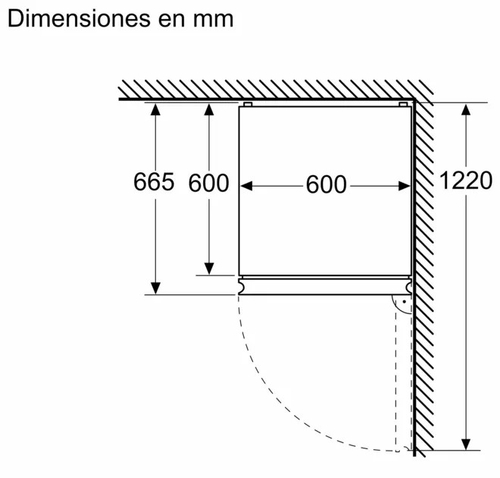BALAY 3KFD855NI Cristal Negro - Frigorífico Combi No Frost